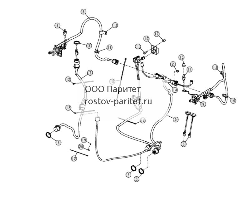 Жгут проводов кабины, Grade Pro - ST3458 410.jpg